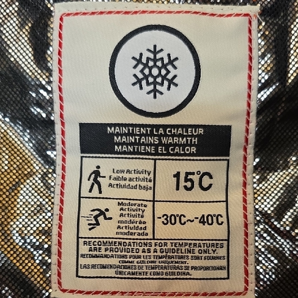 Canada Weather Gear Size L Womens Double-Zip Water Resistant Heavyweight Puffer - Picture 3 of 16
